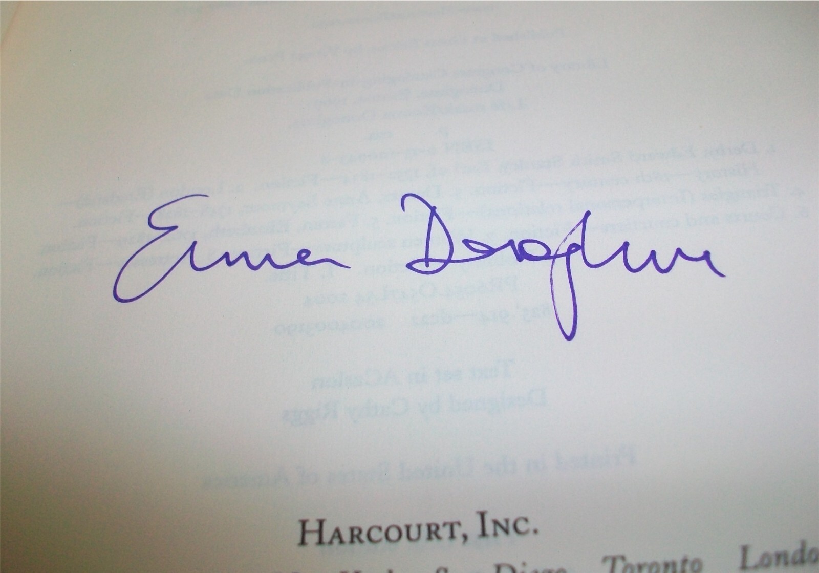 *Signed* LIFE MASK By Emma Donoghue 2004 1st US Edition 1st Print HC/DJ