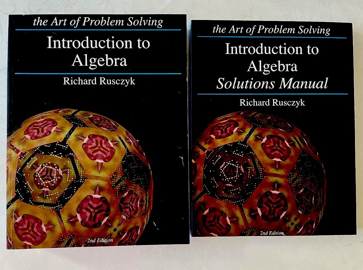 The Art of Problem Solving Introduction to Algebra and Solutions Manual – New