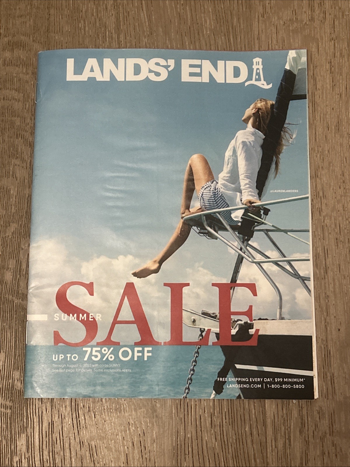 LANDS’ END Summer Sale Fashion CATALOG Summer 2023 – 47 Pages