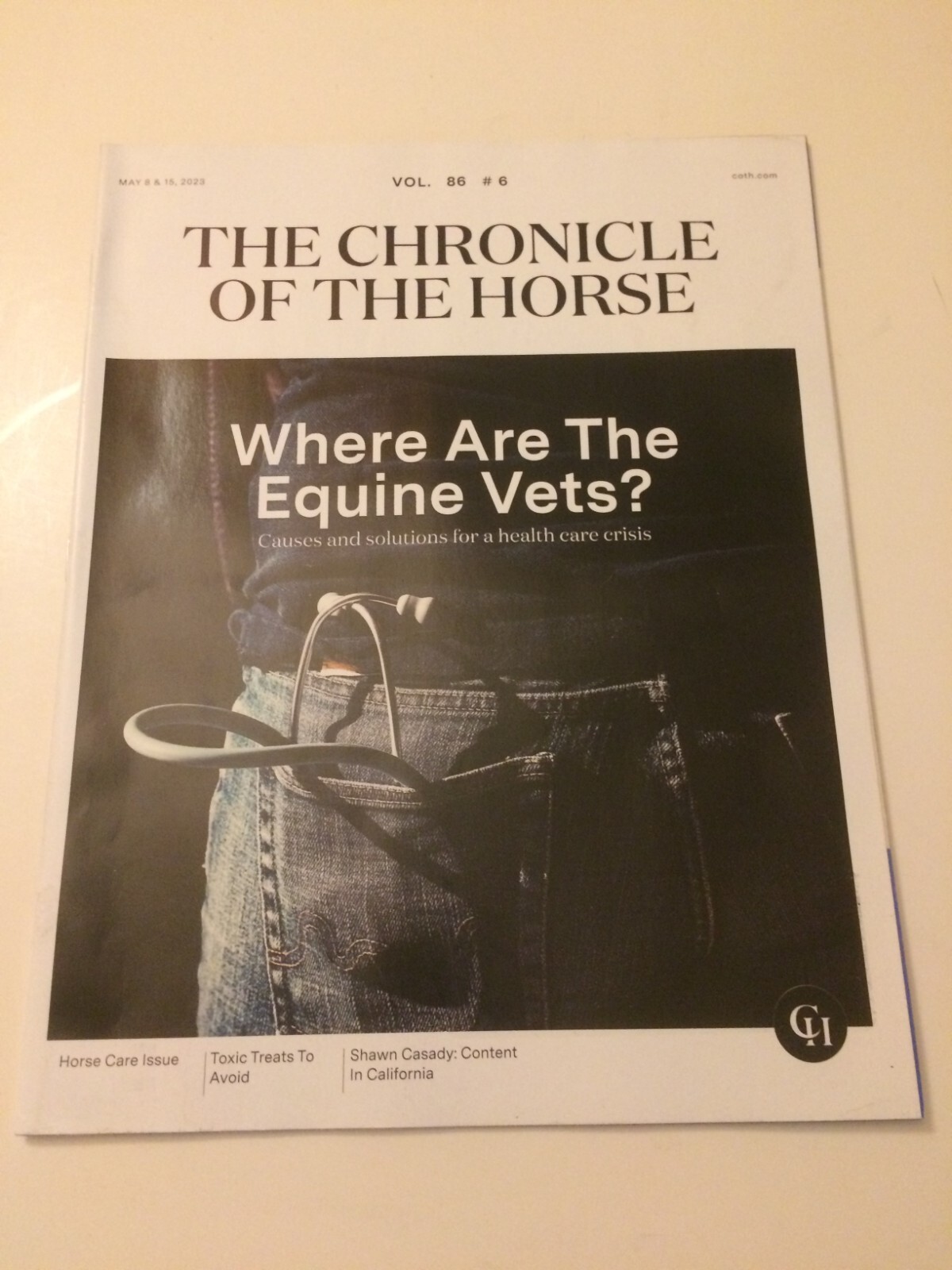 Chronicle of the Horse Magazine~NEW~$3 Each~June July/Aug Sept Oct/Nov 2024