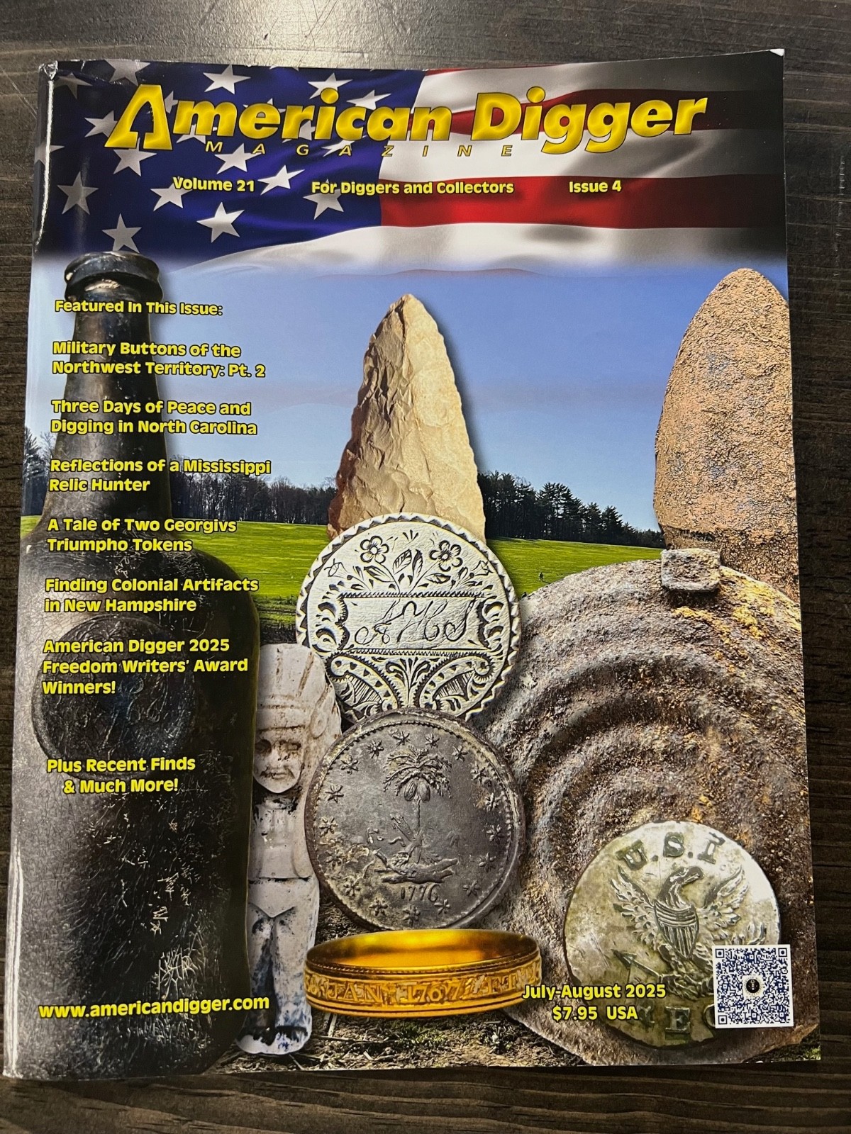 American Digger Magazine Vol.21 Issue 4 July-Aug 2025