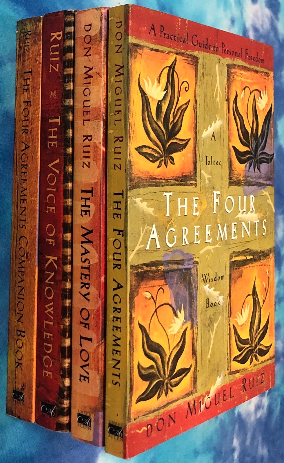 The Four Agreements – w/Companion & The Fifth Agreement (not pictured) Lot of 5