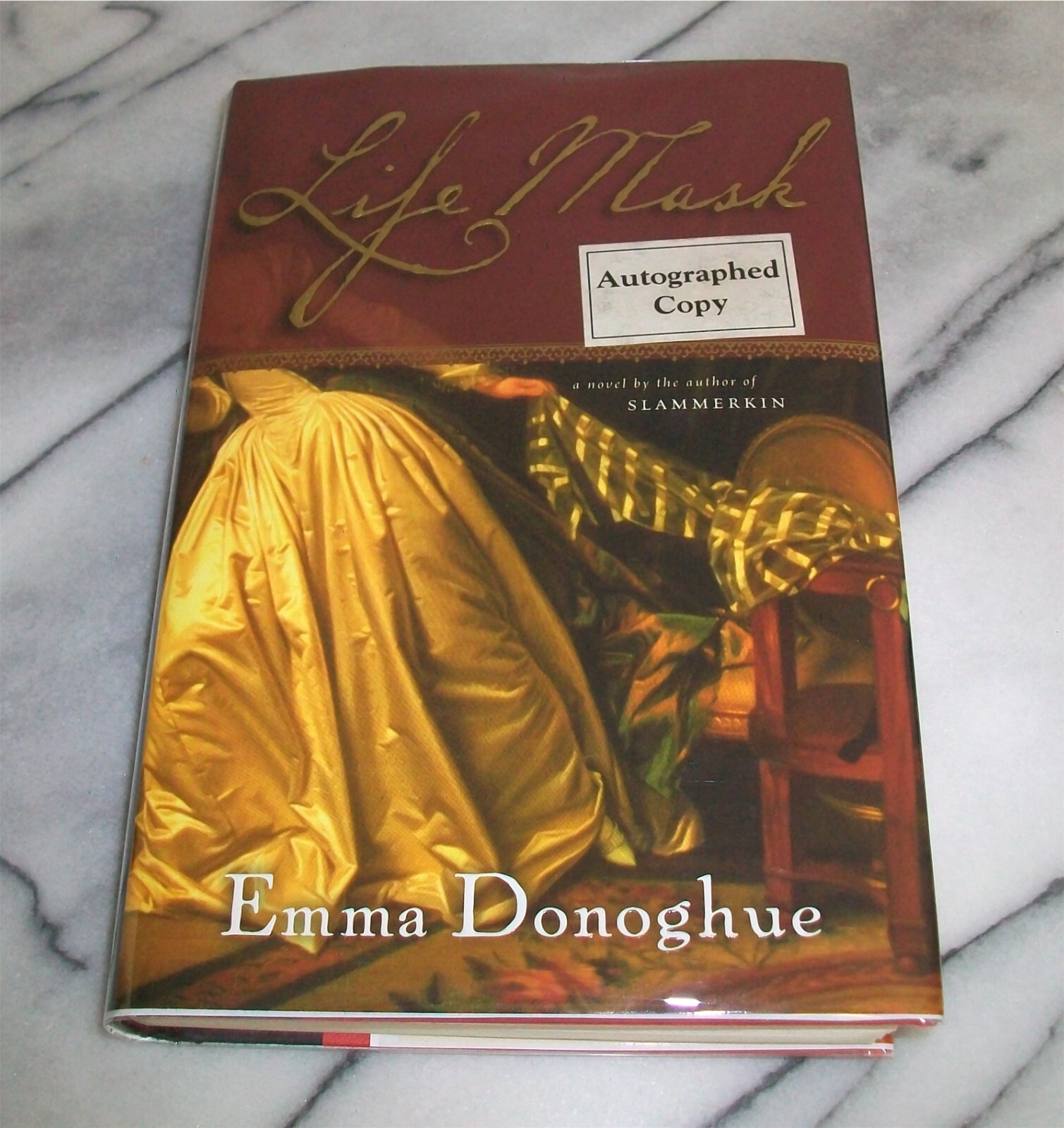 *Signed* LIFE MASK By Emma Donoghue 2004 1st US Edition 1st Print HC/DJ