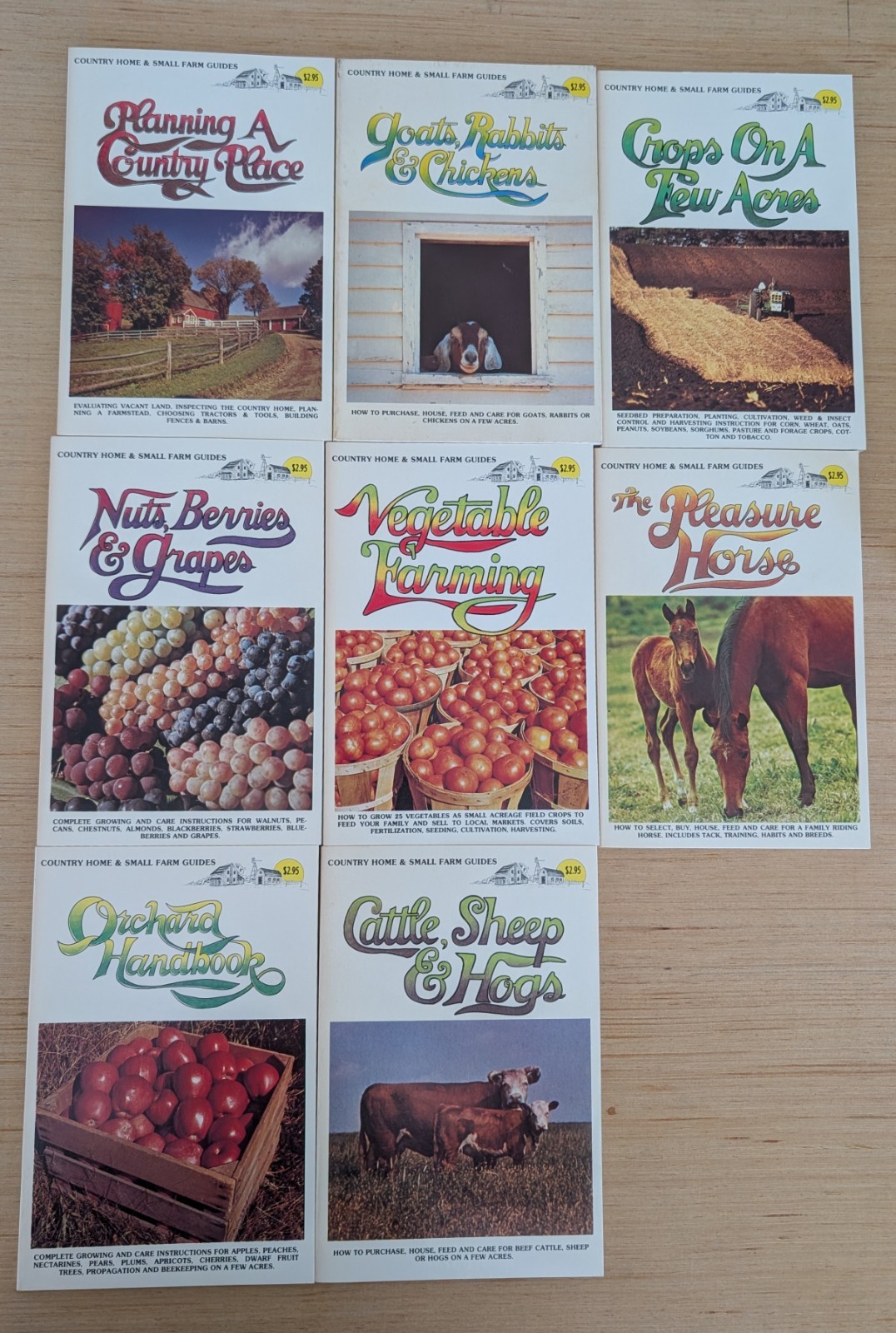 Country Home and Small Farm Guides 8 Book Box Set by Hollis Lee Paperback 1978