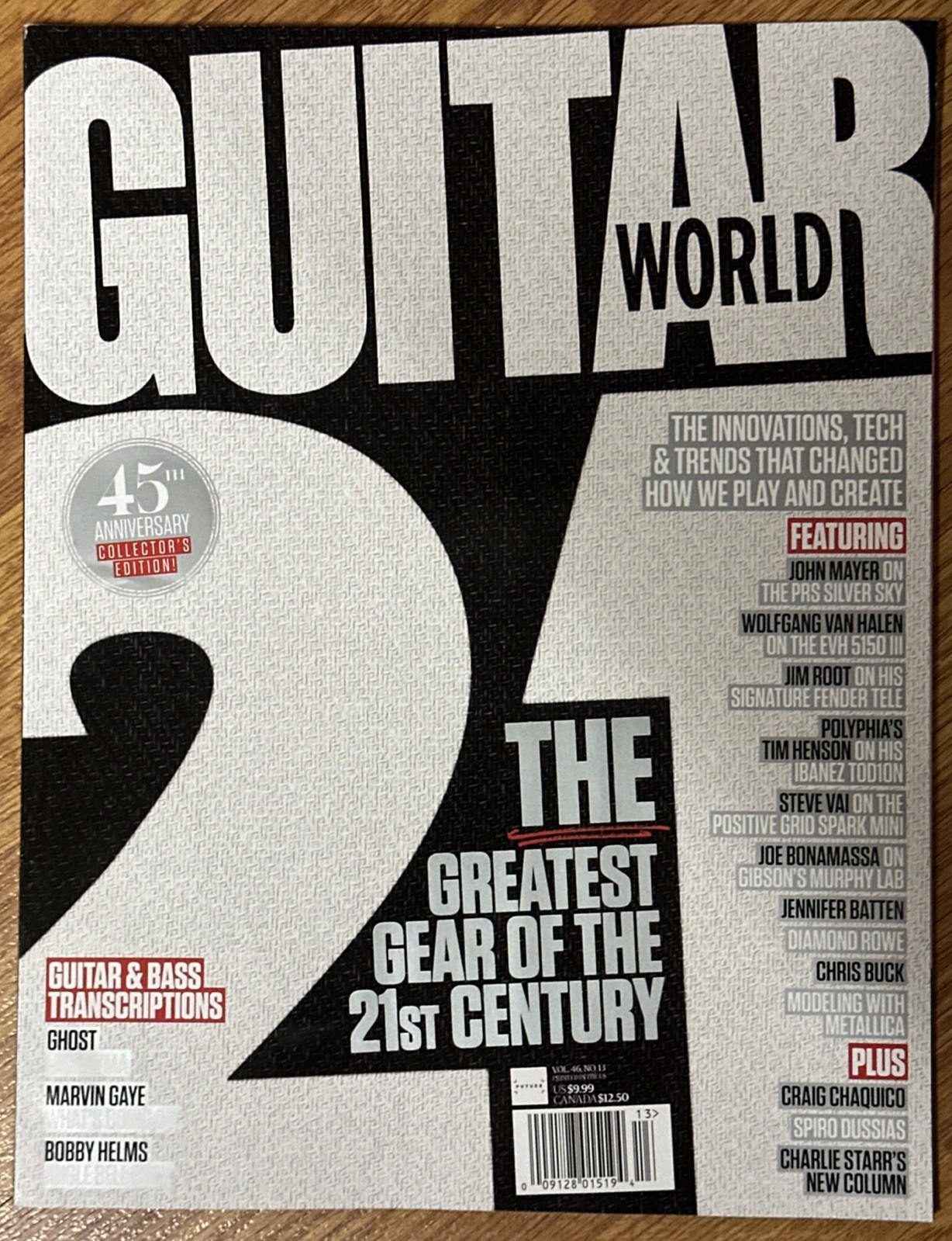 GUITAR WORLD MAGAZINE Holiday 2025 The Greatest Gear Of The 21 St Century